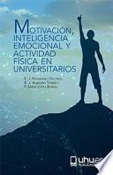 Libro de MotivaciÓn, Inteligencia Emocional Y Actividad FÍsica En Universitarios