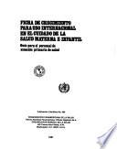 Libro de Ficha De Crecimiento Para Uso Internacional En El Cuidado De La Salud Materna E Infantil
