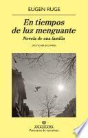 Libro de En Tiempos De Luz Menguante