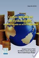Libro de Costeo Basado En Actividades Abc