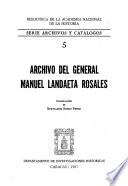 Libro de Archivo Del General Manuel Landaeta Rosales