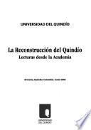Libro de La Reconstrucción Del Quindío