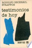 Libro de Testimonios De Hoy
