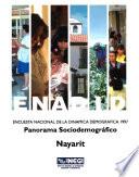 Libro de Enadid. Encuesta Nacional De La Dinámica Demográfica 1997. Panorama Sociodemográfico. Nayarit