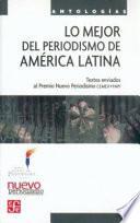 Libro de Lo Mejor Del Periodismo De América Latina