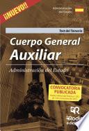 Libro de Cuerpo General Auxiliar De La Administración Del Estado. Test Del Temario