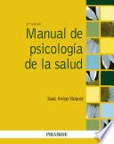 Libro de Manual De Psicología De La Salud