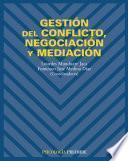 Libro de Gestión Del Conflicto, Negociación Y Mediación