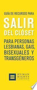 Libro de Guía De Recursos Para Salir Del Clóset