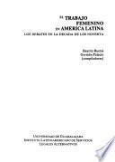 Libro de El Trabajo Femenino En América Latina