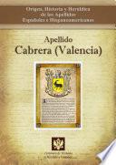 Libro de Apellido Cabrera (valencia)
