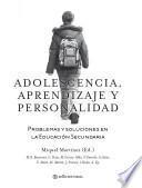 Libro de Adolescencia, Aprendizaje Y Personalidad