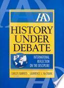 Libro de History Under Debate