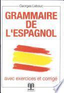 Libro de Grammaire De L’espagnol