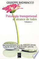 Libro de Psicologia Transpersonal Al Alcance De Todos