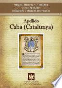 Libro de Apellido Caba (catalunya)