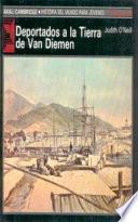 Libro de Deportados A La Tierra De Van Diemen