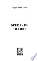 Libro de Deudas De Olvido