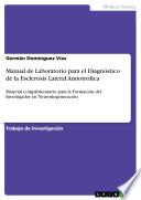 Libro de Manual De Laboratorio Para El Diagnóstico De La Esclerosis Lateral Amiotrófica