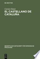 Libro de El Castellano De Cataluña