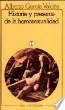 Libro de Historia Y Presente De La Homosexualidad