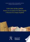 Libro de Con Una Letra Joven