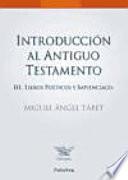 Libro de Introducción Al Antiguo Testamento Iii