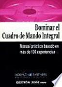 Libro de Dominar El Cuadro De Mando Integral