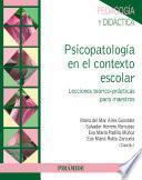 Libro de Psicopatología En El Contexto Escolar