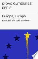 Libro de Europa, Europa (endebate)