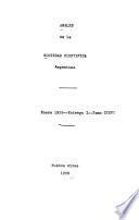 Libro de Anales De La Sociedad Científica Argentina