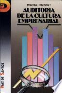Libro de Auditoría De La Cultura Empresarial