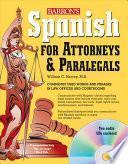 Libro de Spanish For Attorneys And Paralegals