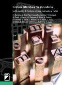 Libro de Enseñar Literatura En Secundaria