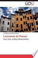Libro de Lecciones De Poesí