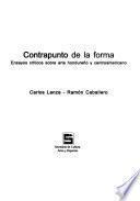 Libro de Contrapunto De La Forma