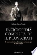 Libro de Enciclopedia Completa De Hp Lovecraft