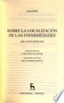 Libro de Sobre La Localización De Las Enfermedades