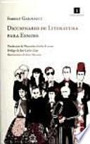Libro de Diccionario De Literatura Para Esnobs