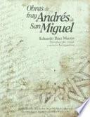 Libro de Obras De Fray Andrés De San Miguel