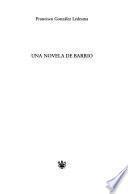 Libro de Una Novela De Barrio