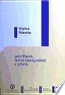Libro de John Rawls. Sobre (des)igualdad Y Justicia