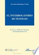 Libro de El Interrogatorio De Testigos