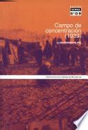 Libro de Campo De Concentración (1939)