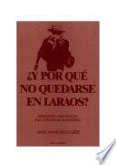 Libro de Y Por Qué No Quedarse En Laraos?