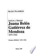 Libro de Juana Belén Gutiérrez De Mendoza, 1875 1942