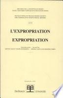 Libro de L Expropriation