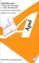 Libro de Teoría De La Verdad Y ética Del Discurso