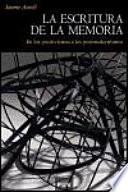Libro de La Escritura De La Memoria