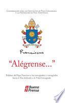 Libro de “alégrense…”